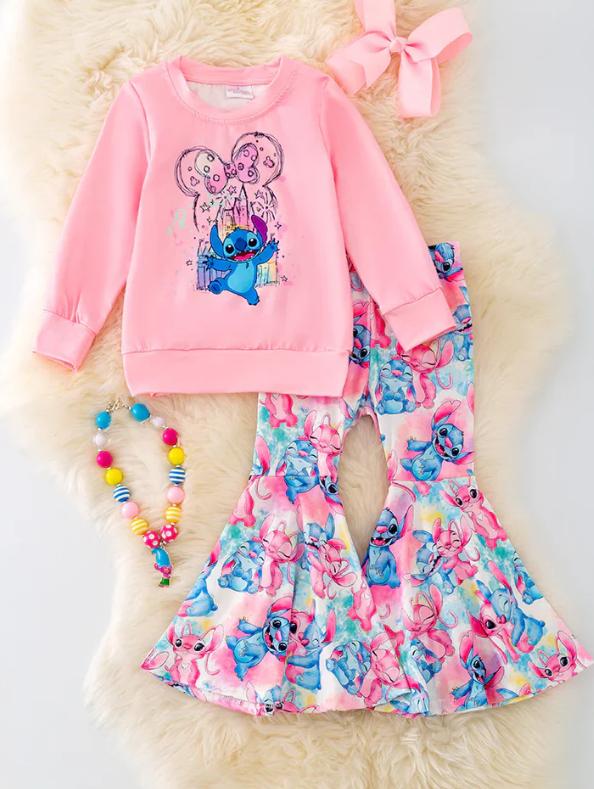 Deadline Feb 2 pink koala mouse top pants kids girls clothes