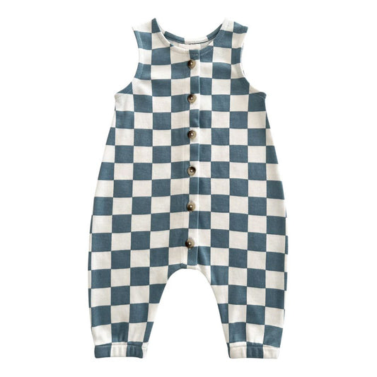 Deadline  Feb 20 sleeveless plaid button down baby boy romper