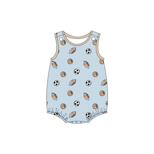 Deadline  Feb 20 sleeveless football soccer basketball baby boy romper