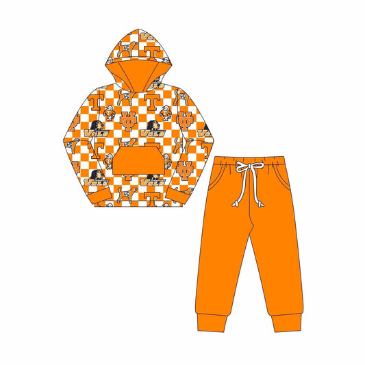 Deadline May 29 T dog plaid hoodie pants boys team clothes