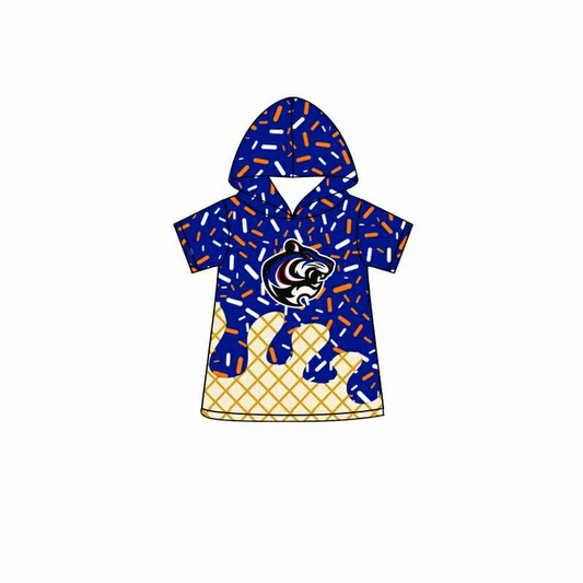 Deadline July 11 2025 short sleeves blue ice cream sprinkle kids team hoodie