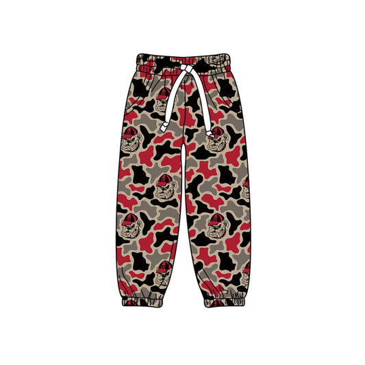 MOQ 5 pcs dog camo kids boys team pants