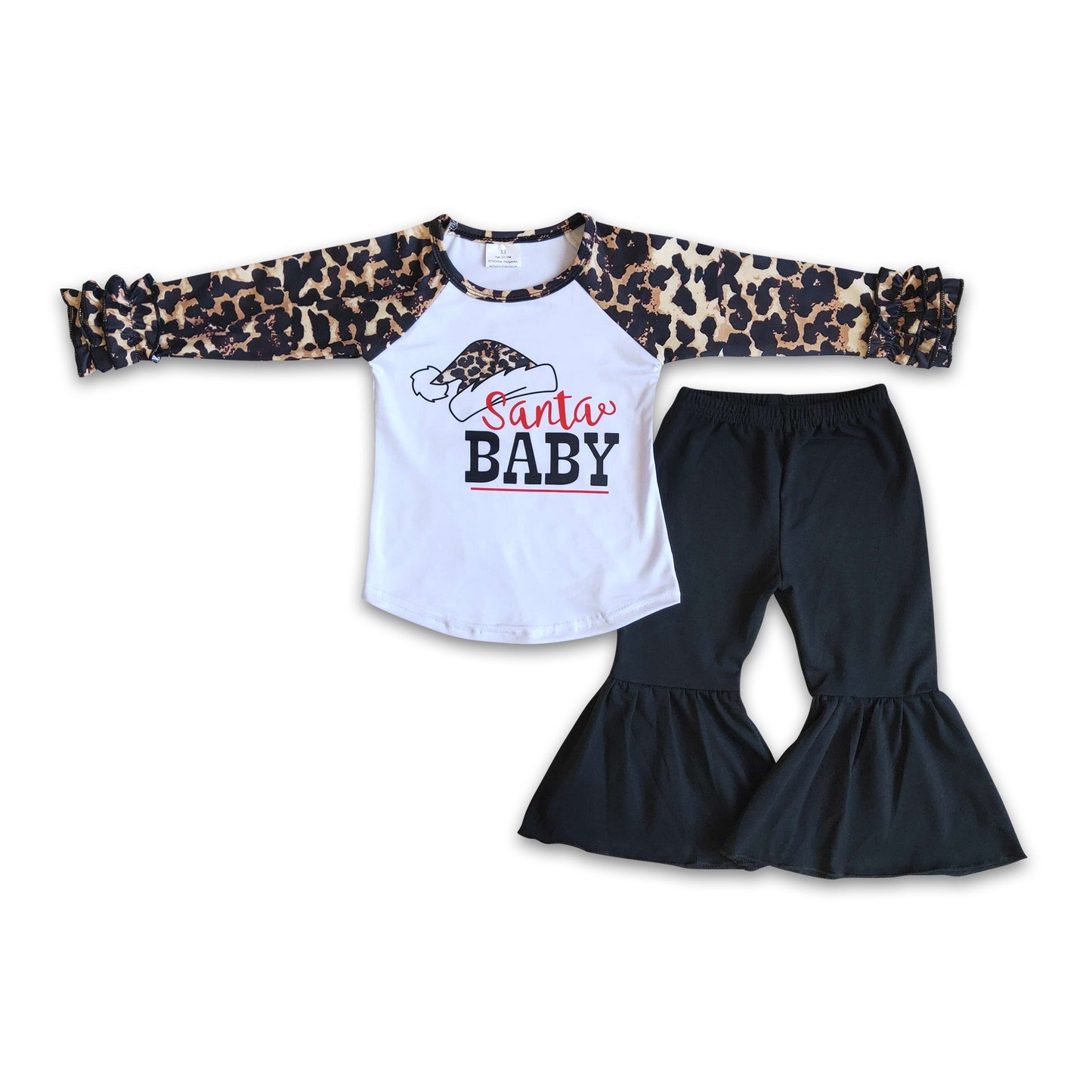 Santa baby outfits kids Christmas clothing set