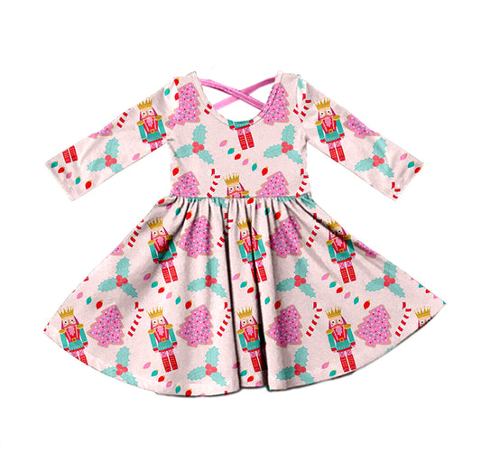 MOQ 5 Christmas tree cake ballet girls dress