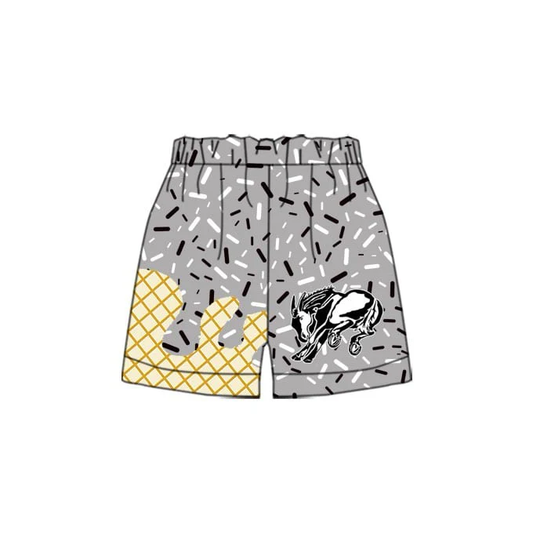 Deadline May 18 grey sprinkle ice cream boys shorts