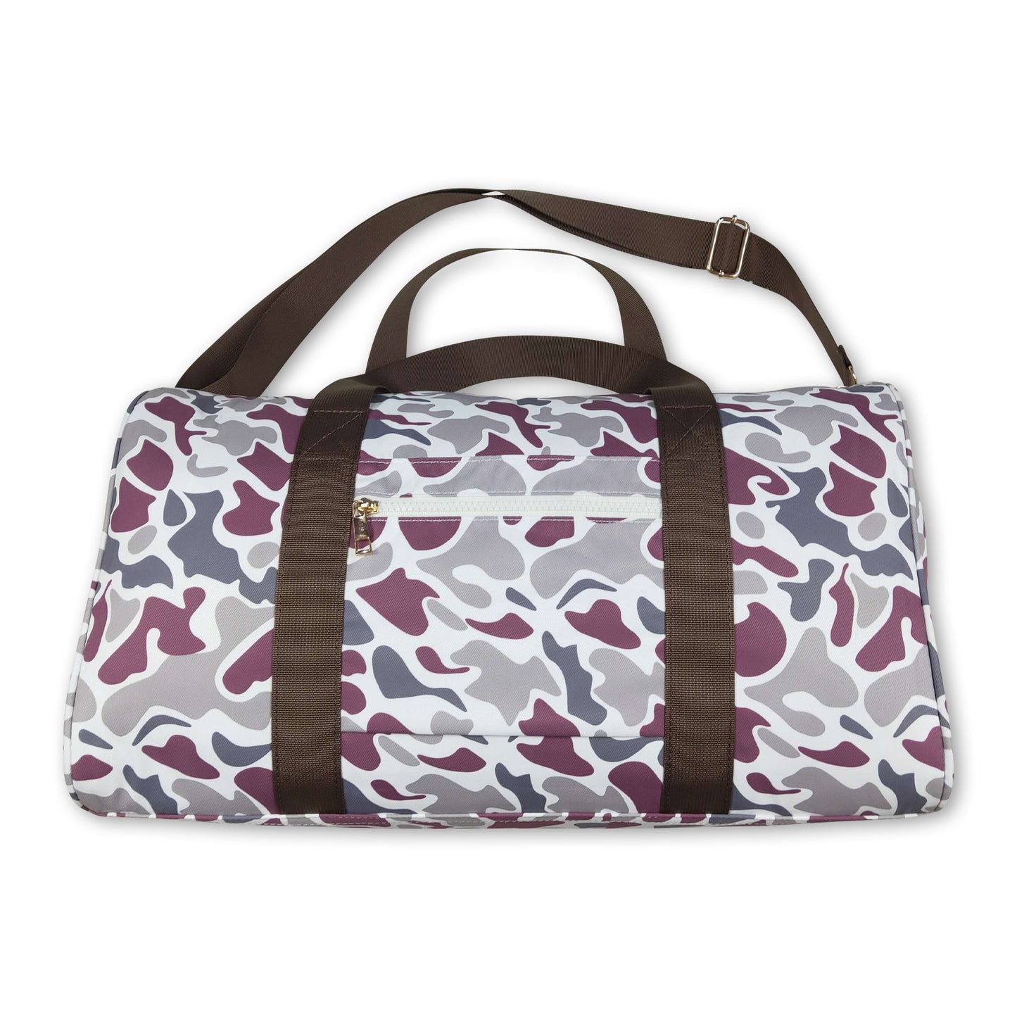 Camo print travel gym bags