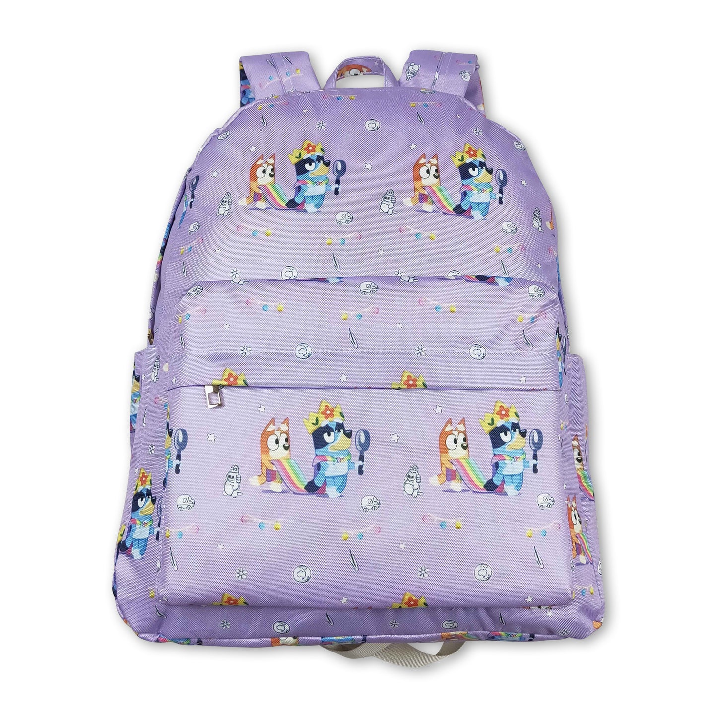 Blue dogs cute baby girls back to school backpack