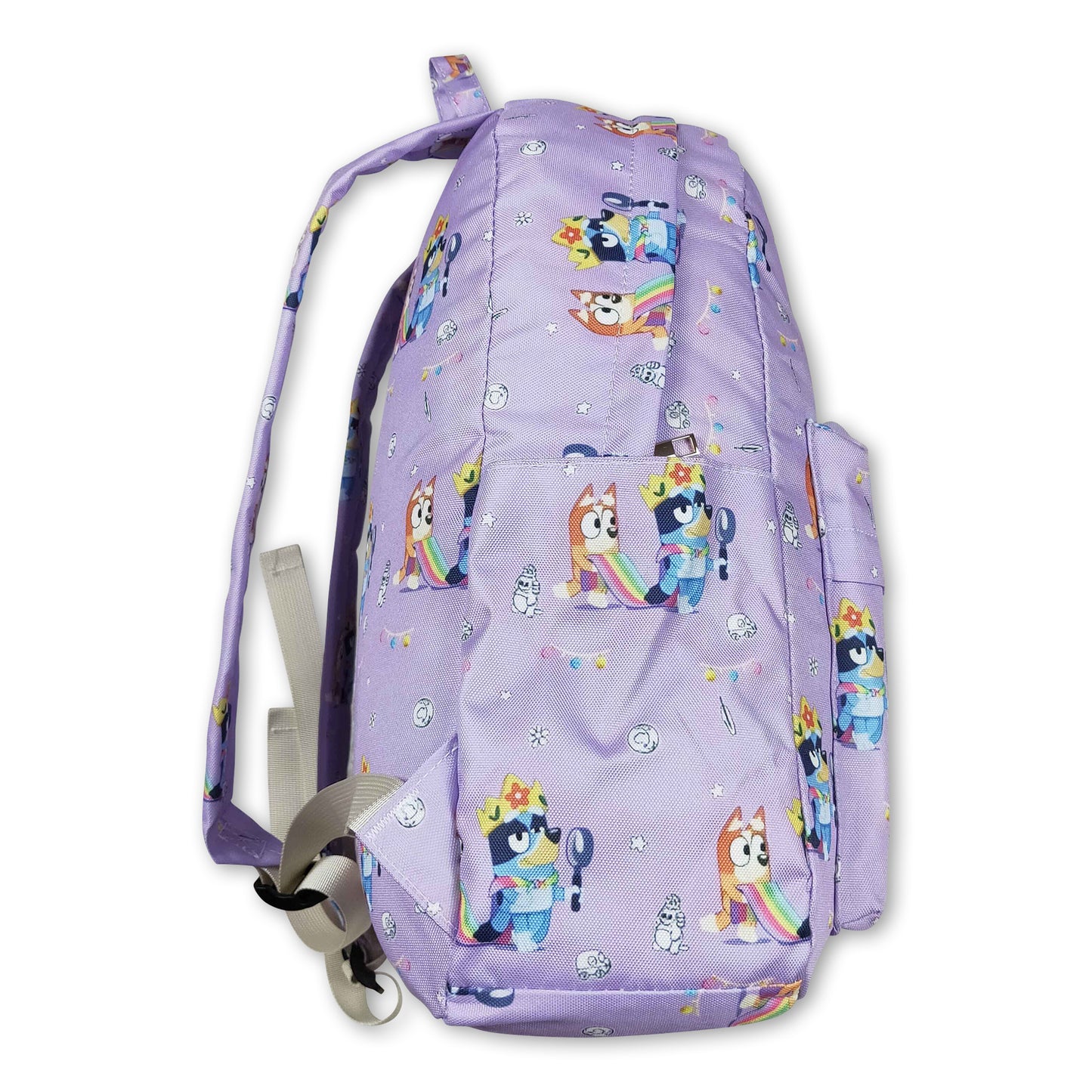 Blue dogs cute baby girls back to school backpack