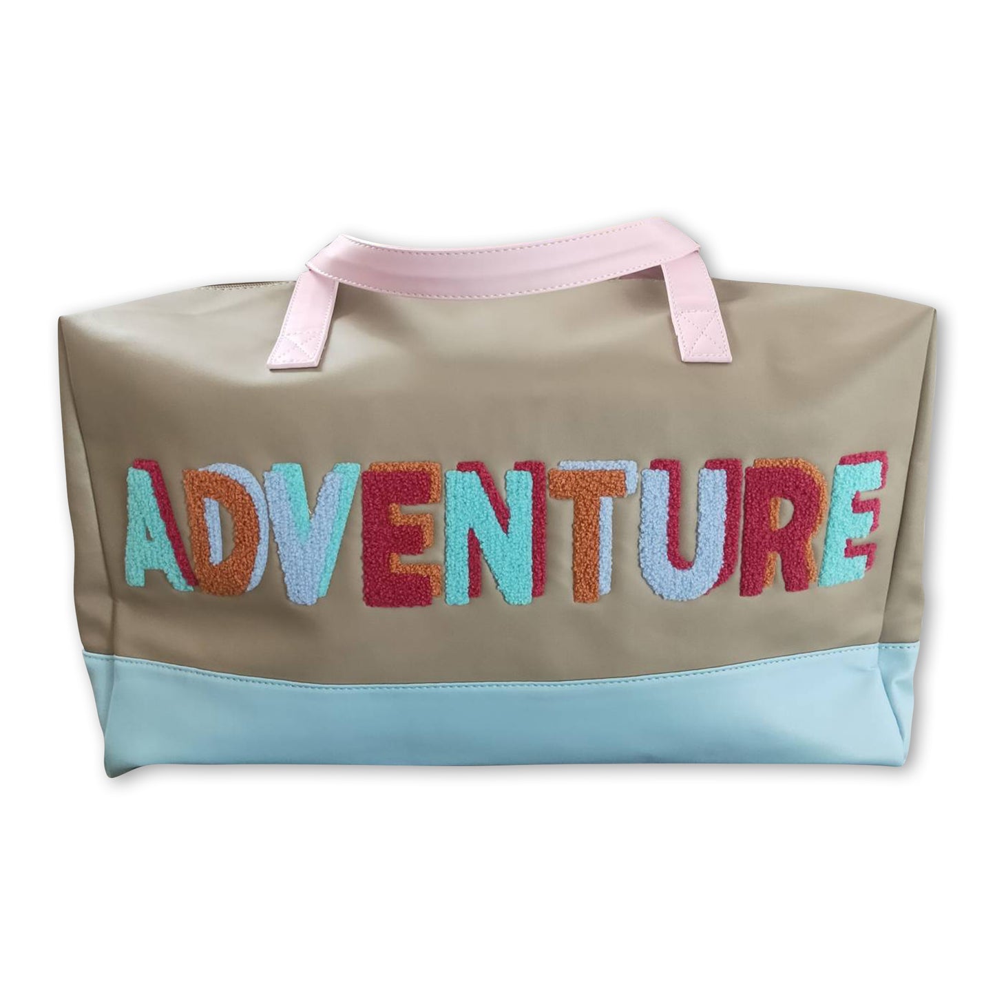 Adventure embroidery leather girls bags