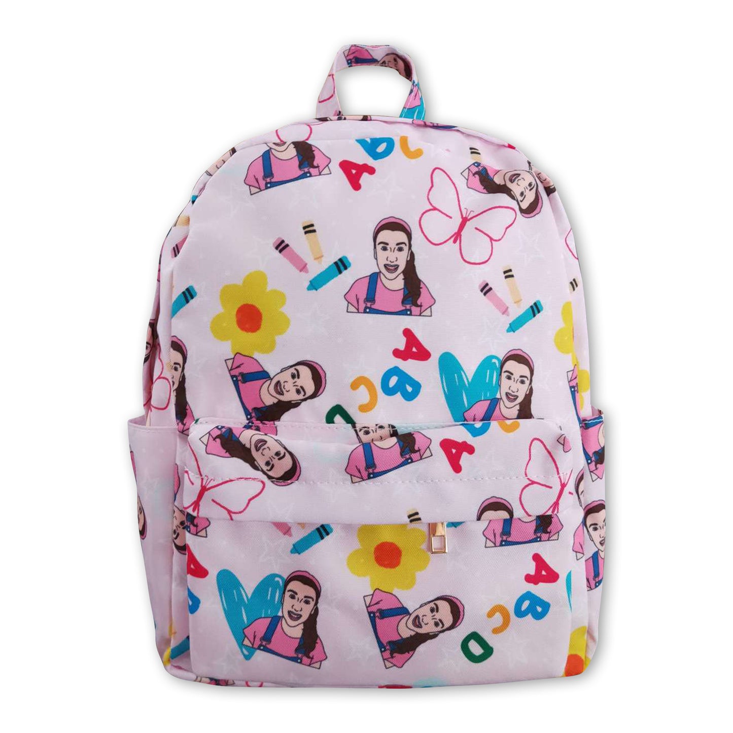 ABC teacher butterfly girls back to school backpack