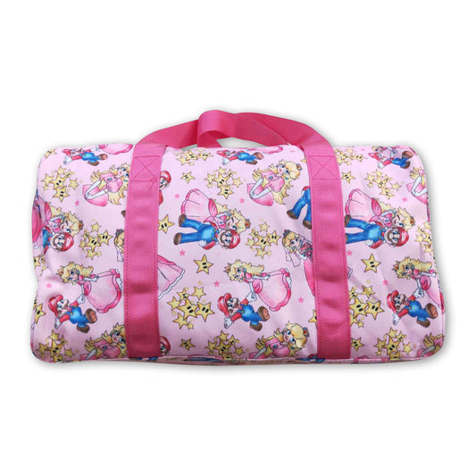 Stars princess game travel girls bags