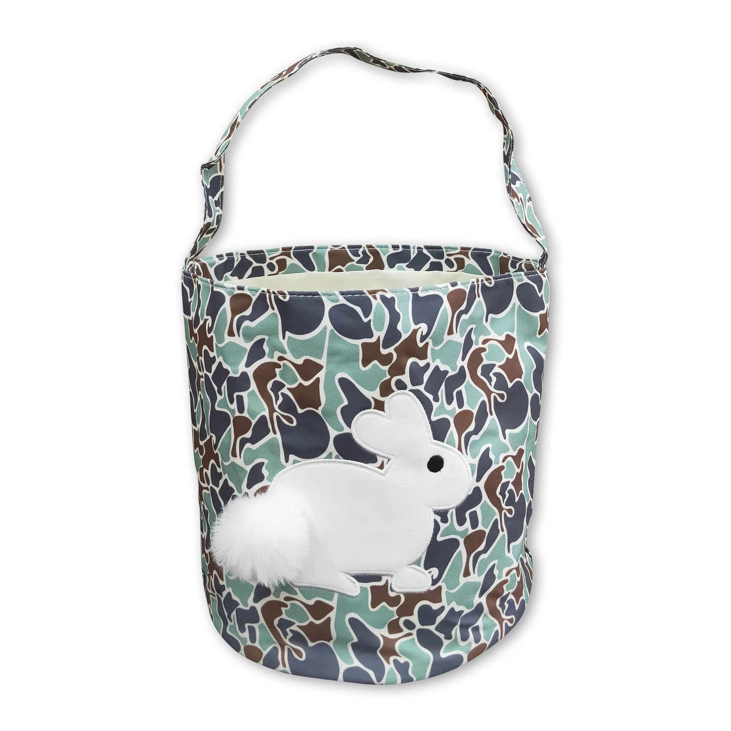 Rabbit camo kids boy easter basket