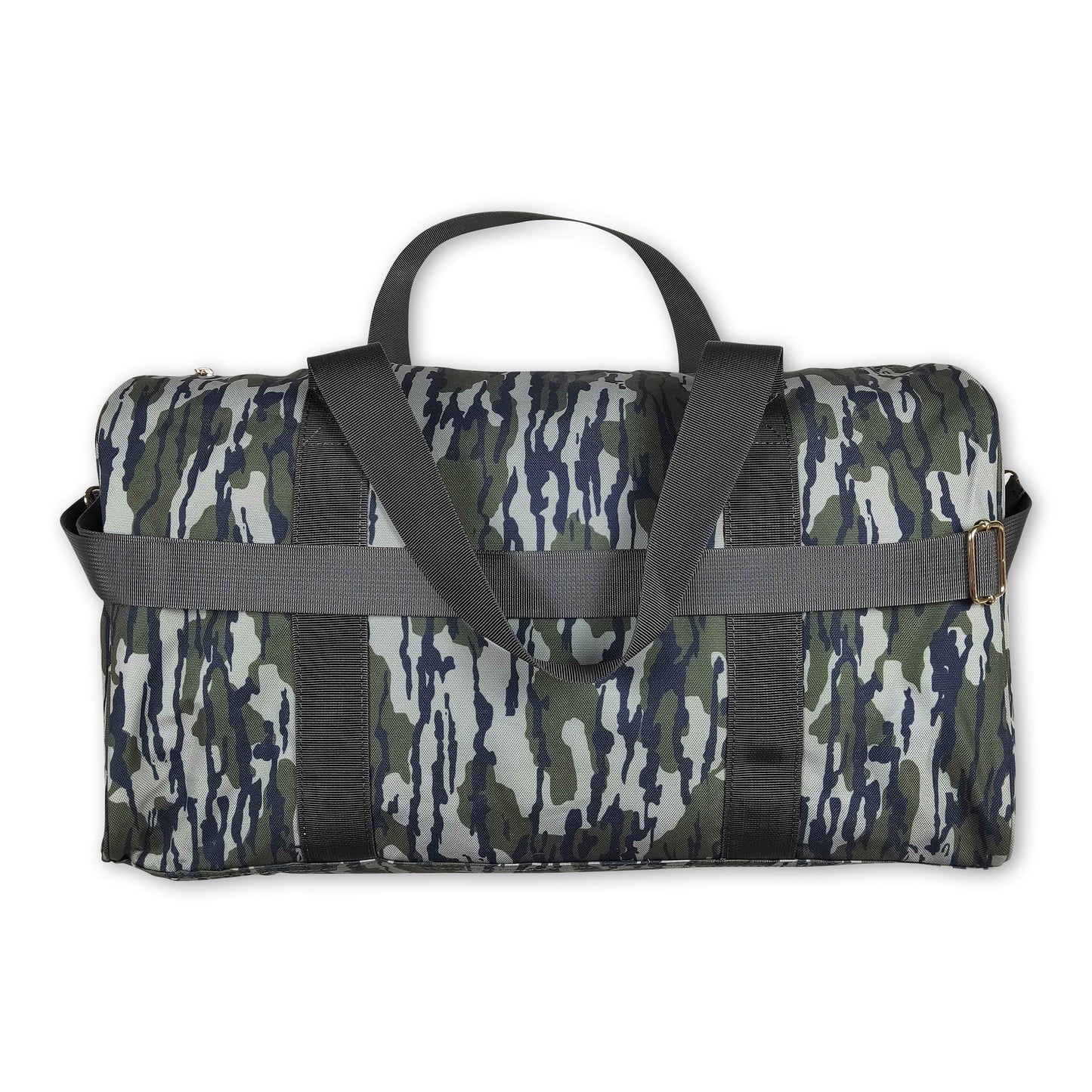 Olive camo hunting duffel bag