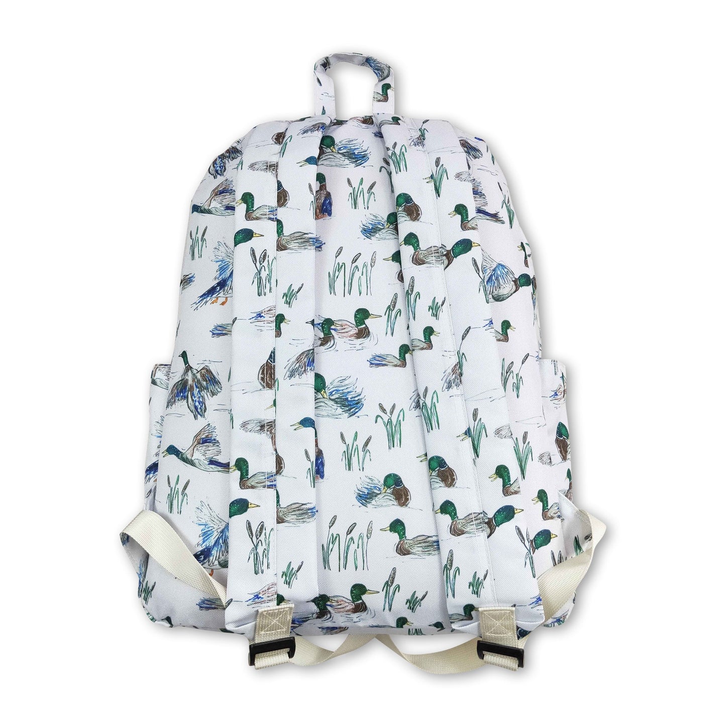 Grey duck kids boys backpack