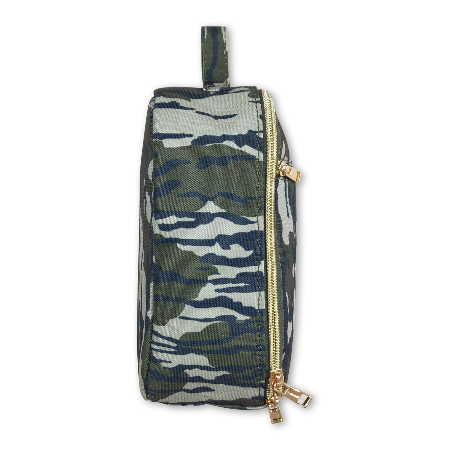 Bottomland camo print kids lunch box bag