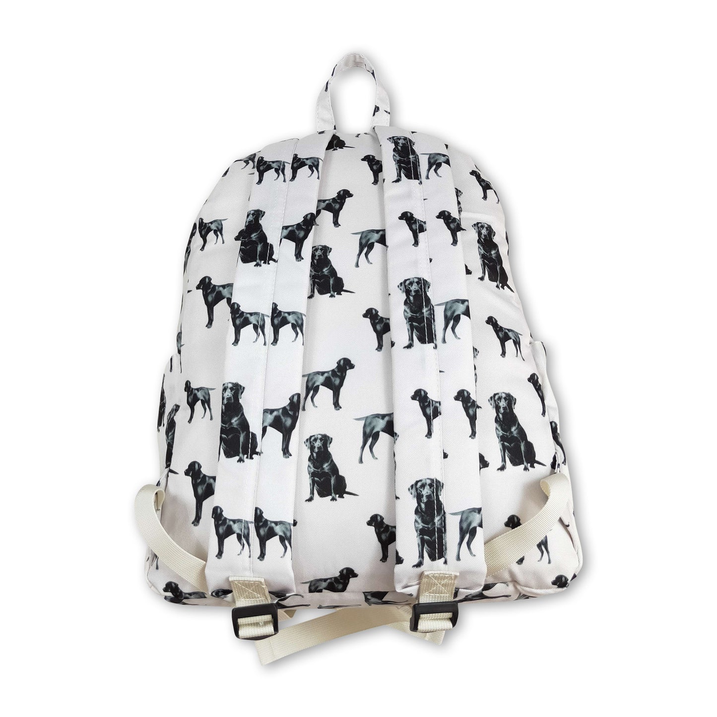 Dog print kids boys backpack