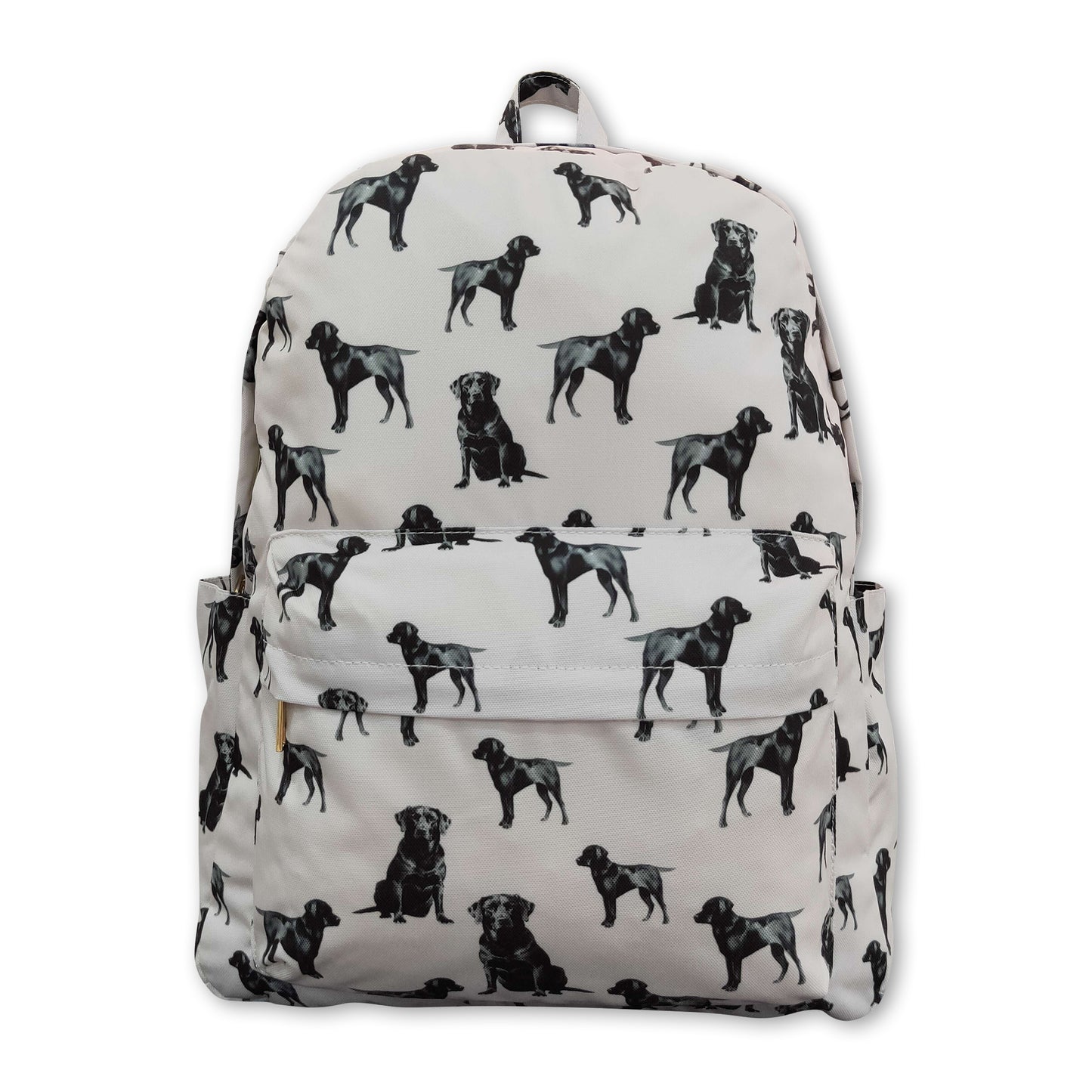 Dog print kids boys backpack