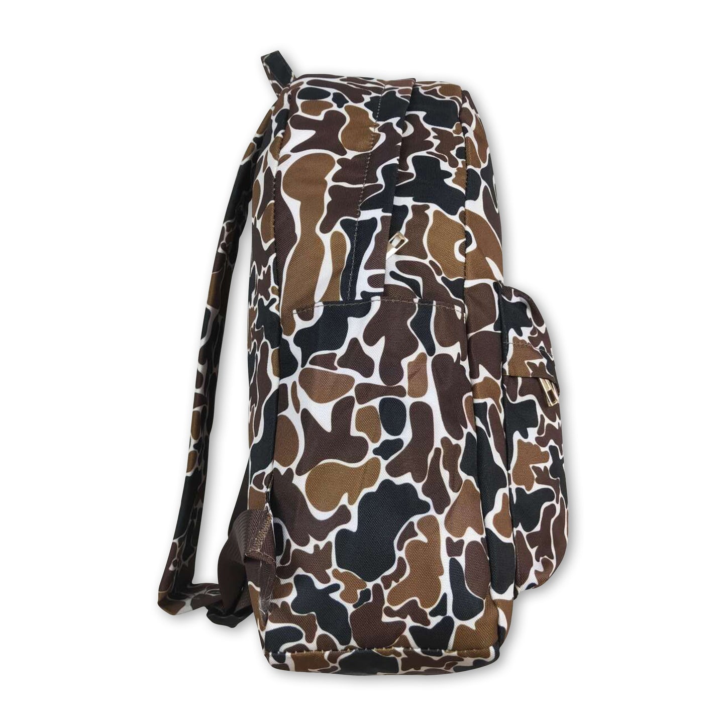 Brown camo hunting kids boys backpack