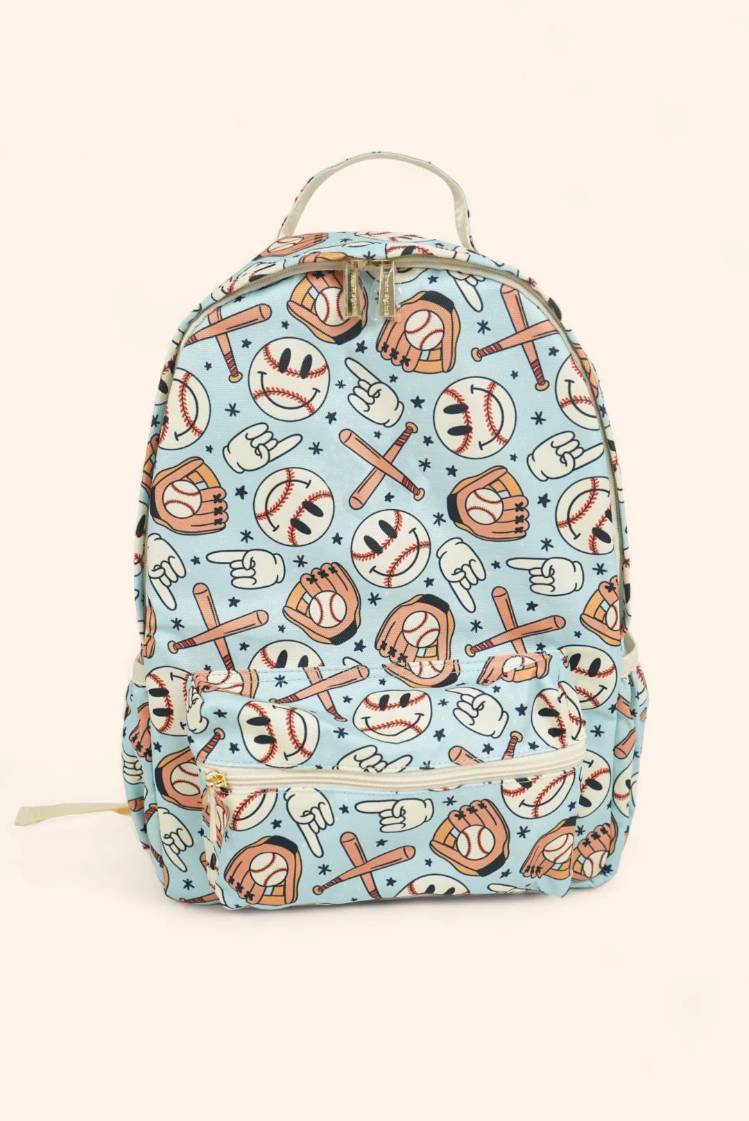 Smile baseball kids boys backpack