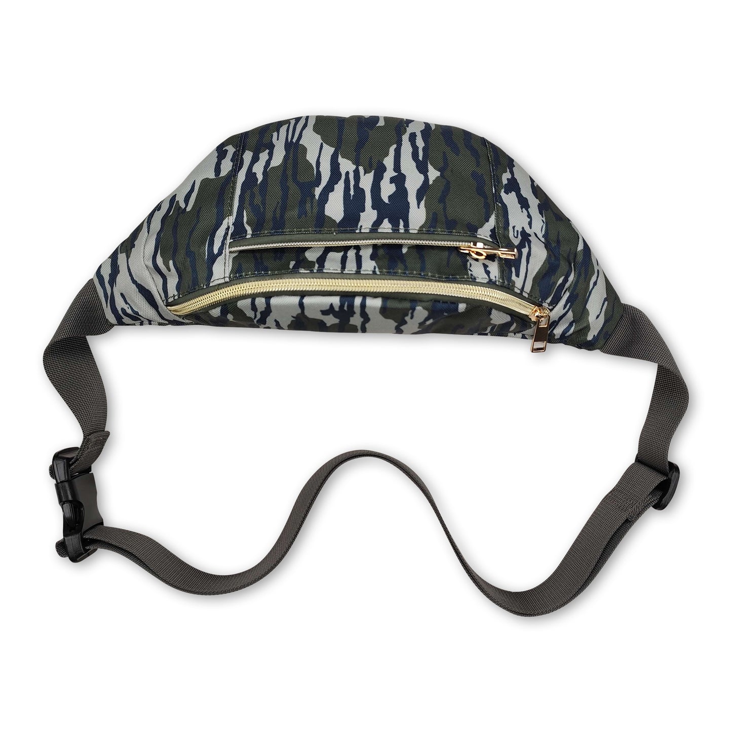 Bottomland camo print fanny pack