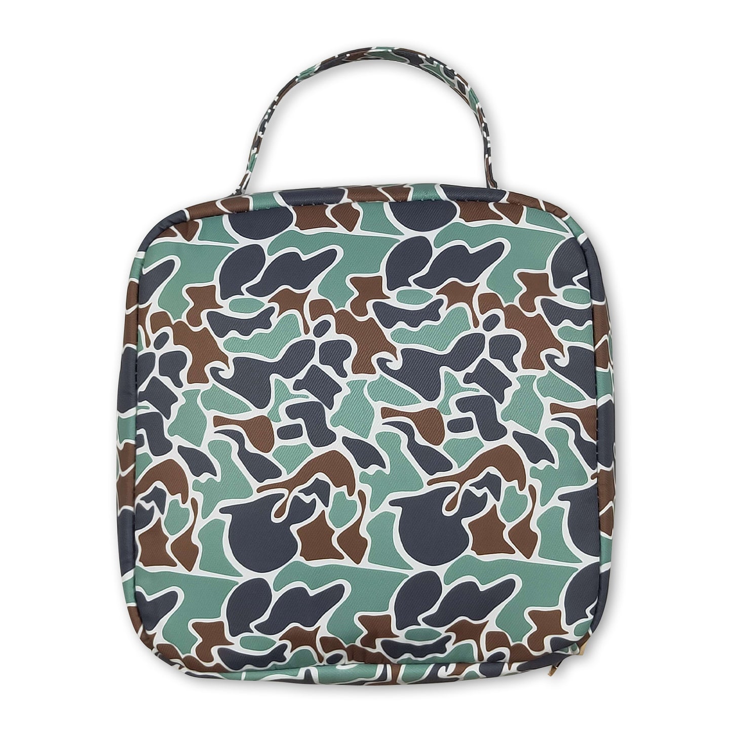 Duck camo kids boys lunch box bag