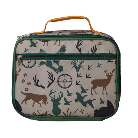 Deer Duck kids boys hunting lunch box bag