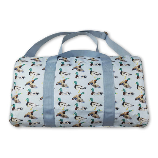 Stripe strap duck travel duffel bag ship from US