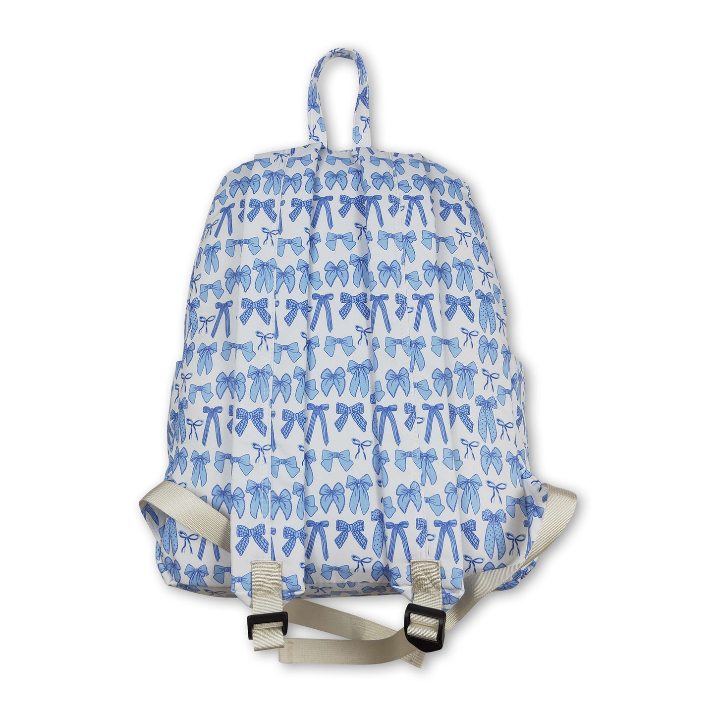 Light blue bow kids girls backpack
