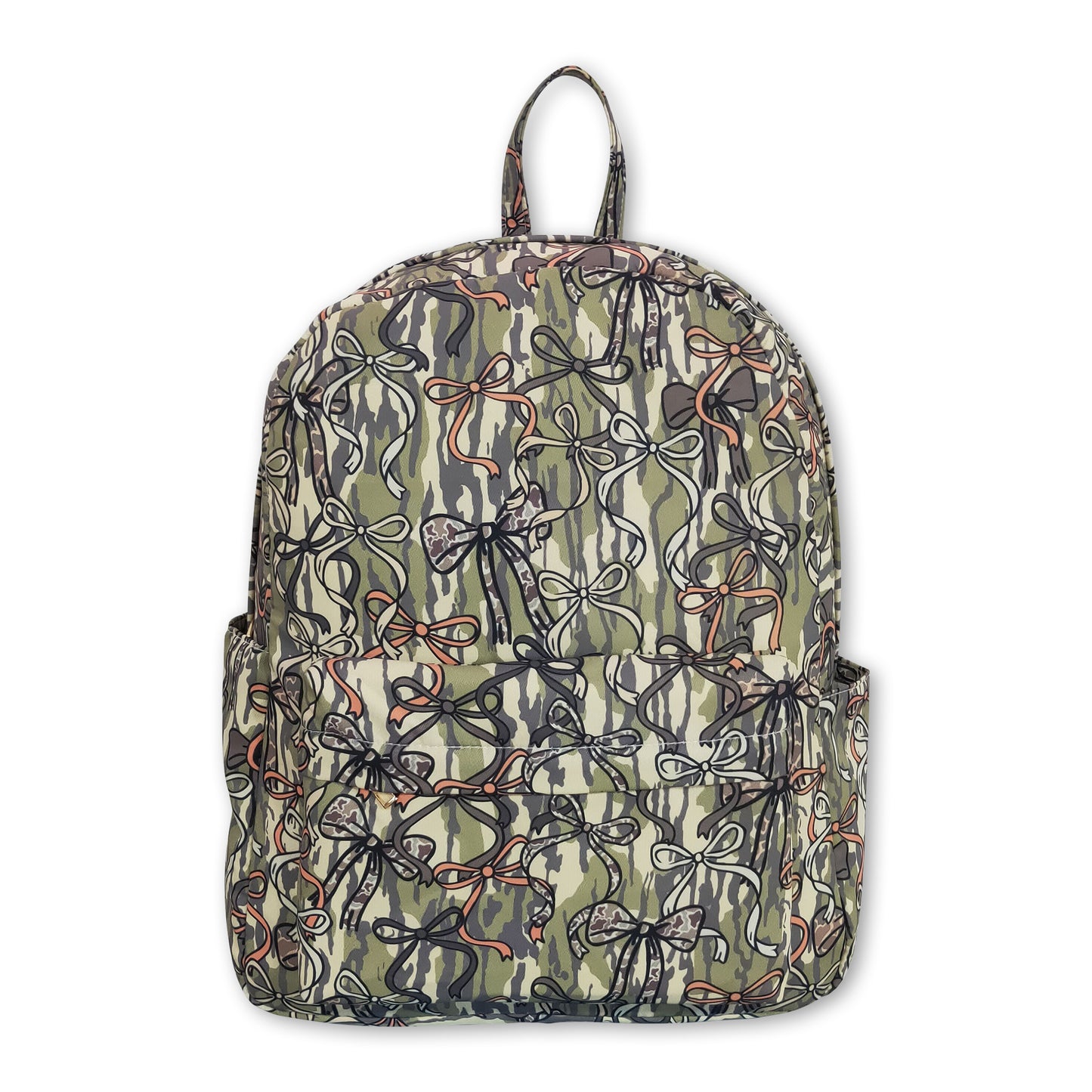Camo bow hunting kids girls backpack