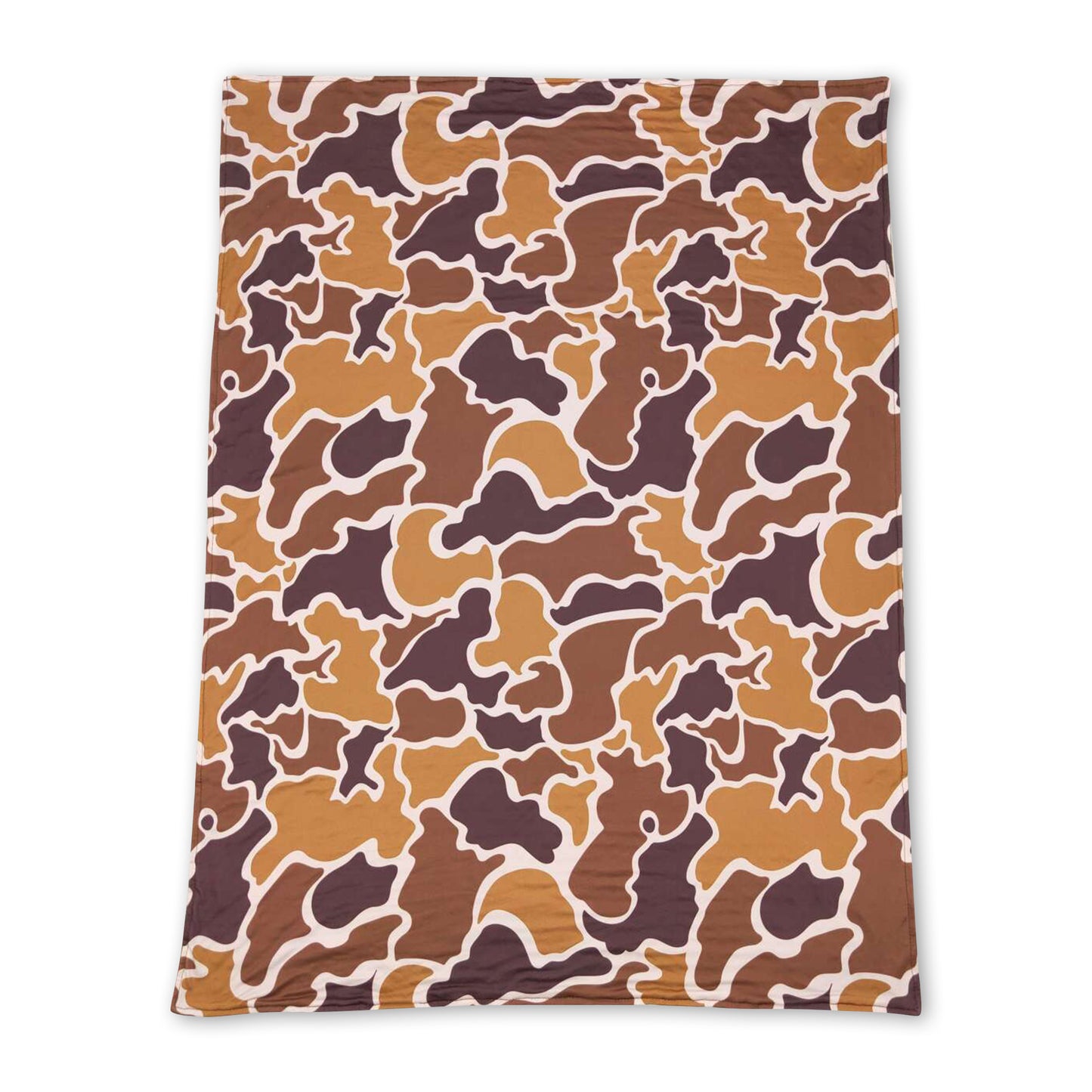 Brown camo baby kids hunting blankets