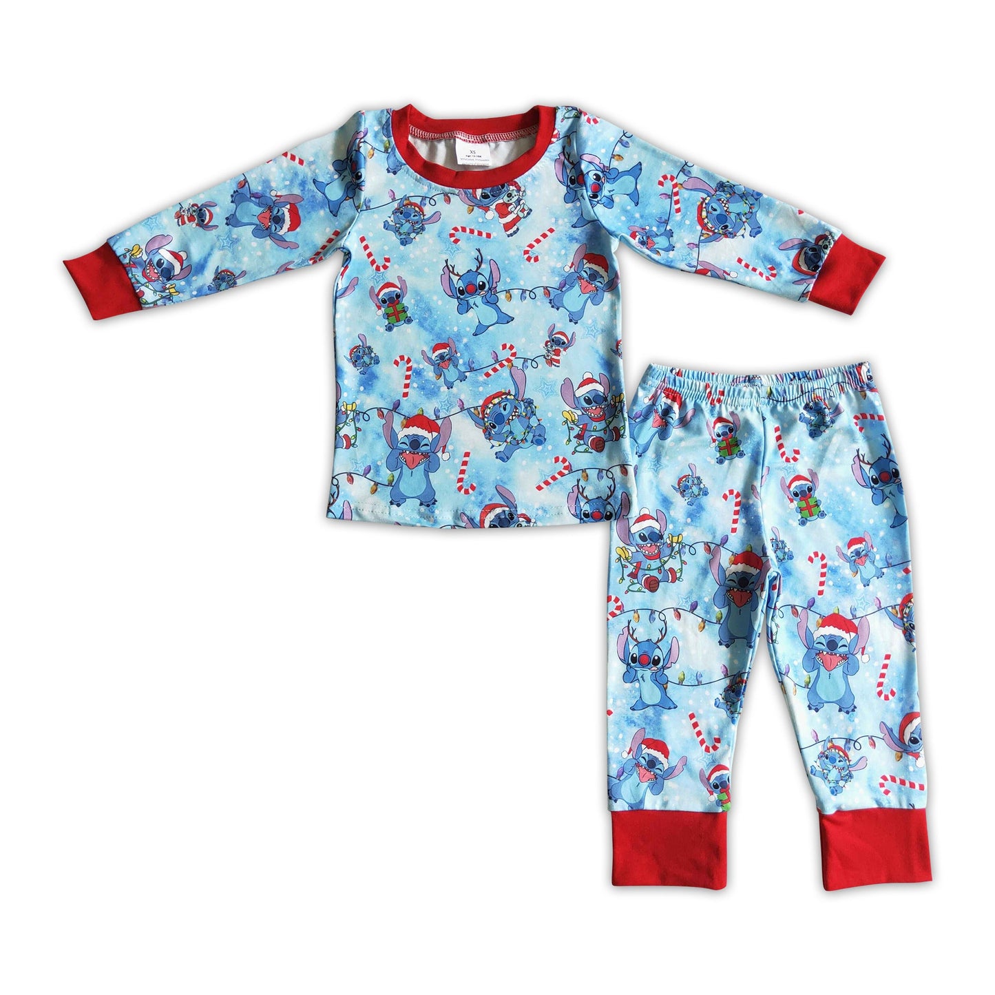 Koala santa hat kids boy Christmas pajamas