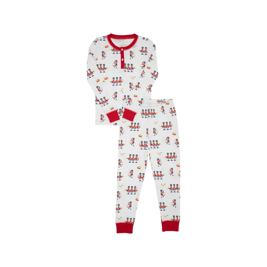 Long sleeves king ballet baby kids Christmas pajamas