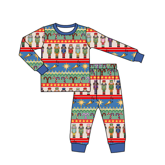 Candy cane king ballet baby boy Christmas pajamas