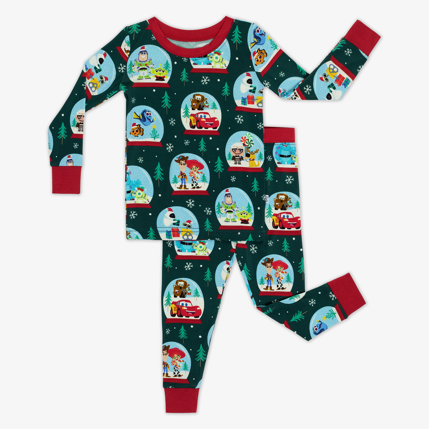 Long sleeves Christmas tree cars fish toy kids boys pajamas