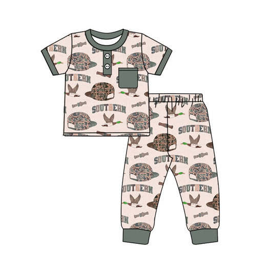 soothern duck camo hat kids boys set