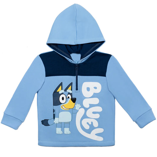 Light blue long sleeves dog baby kids hoodie