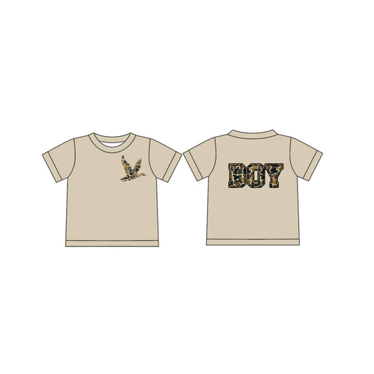 Short sleeves duck camo boy baby kids shirt