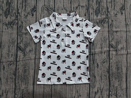 Short sleeves G dog kids boys summer team polo shirt