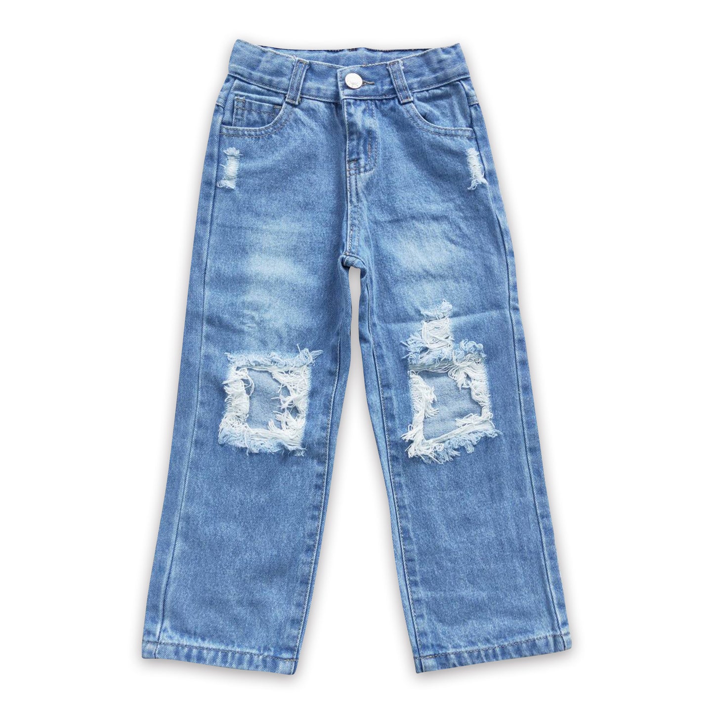 Hole boy denim pants