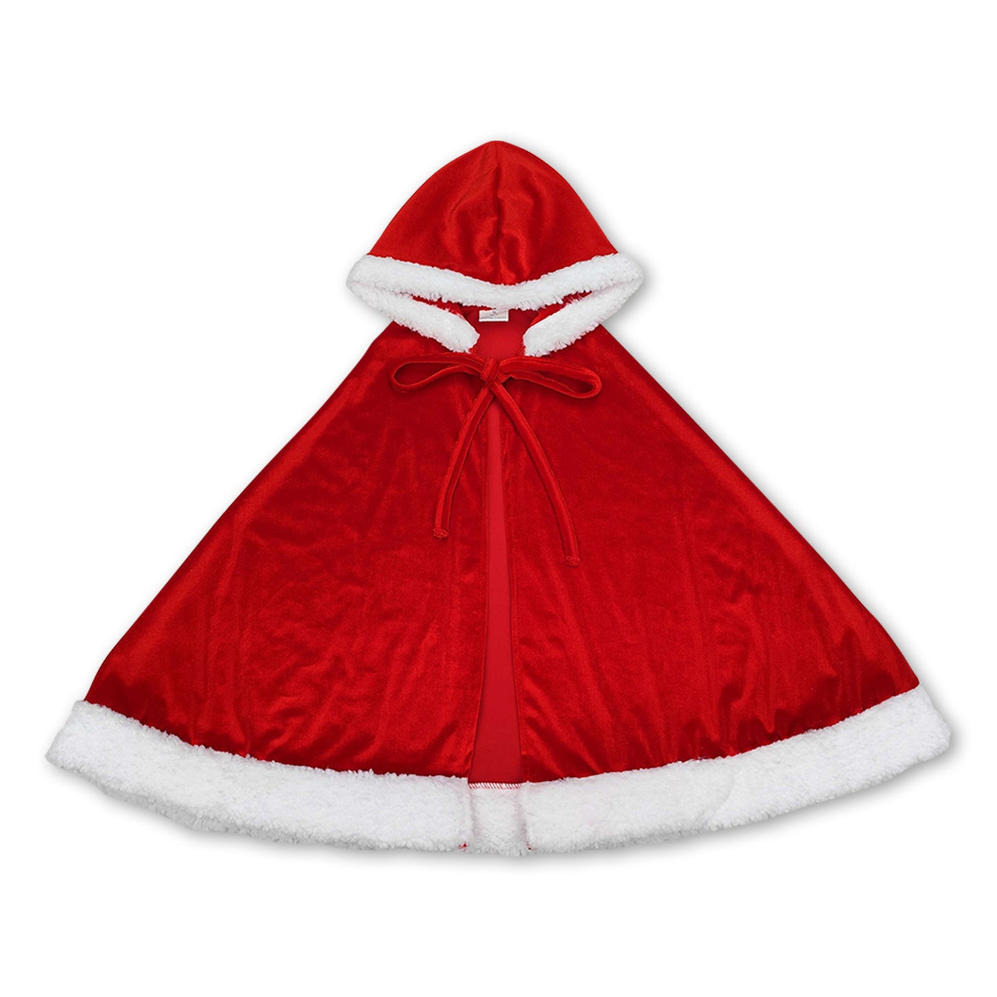 Red baby girls Christmas cloak