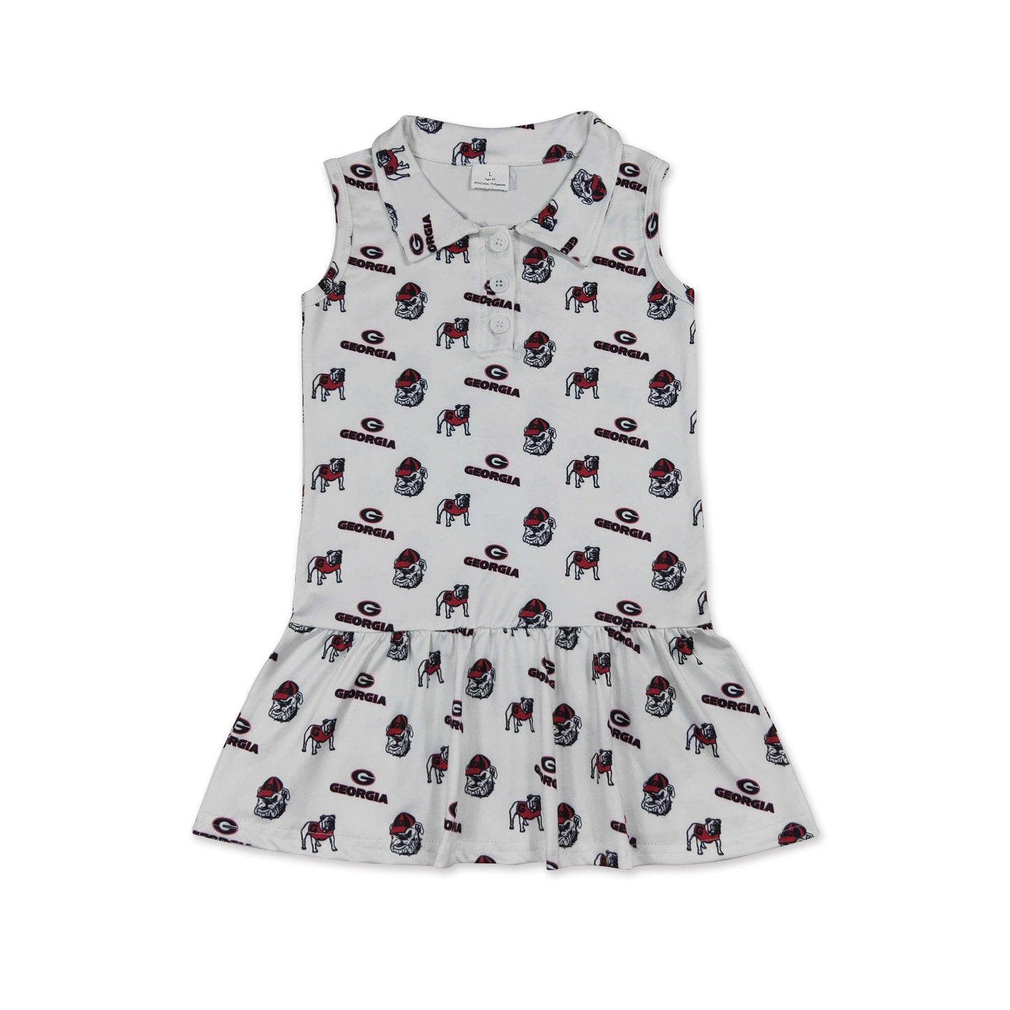 Sleeveless G dog kids girls summer team dresses