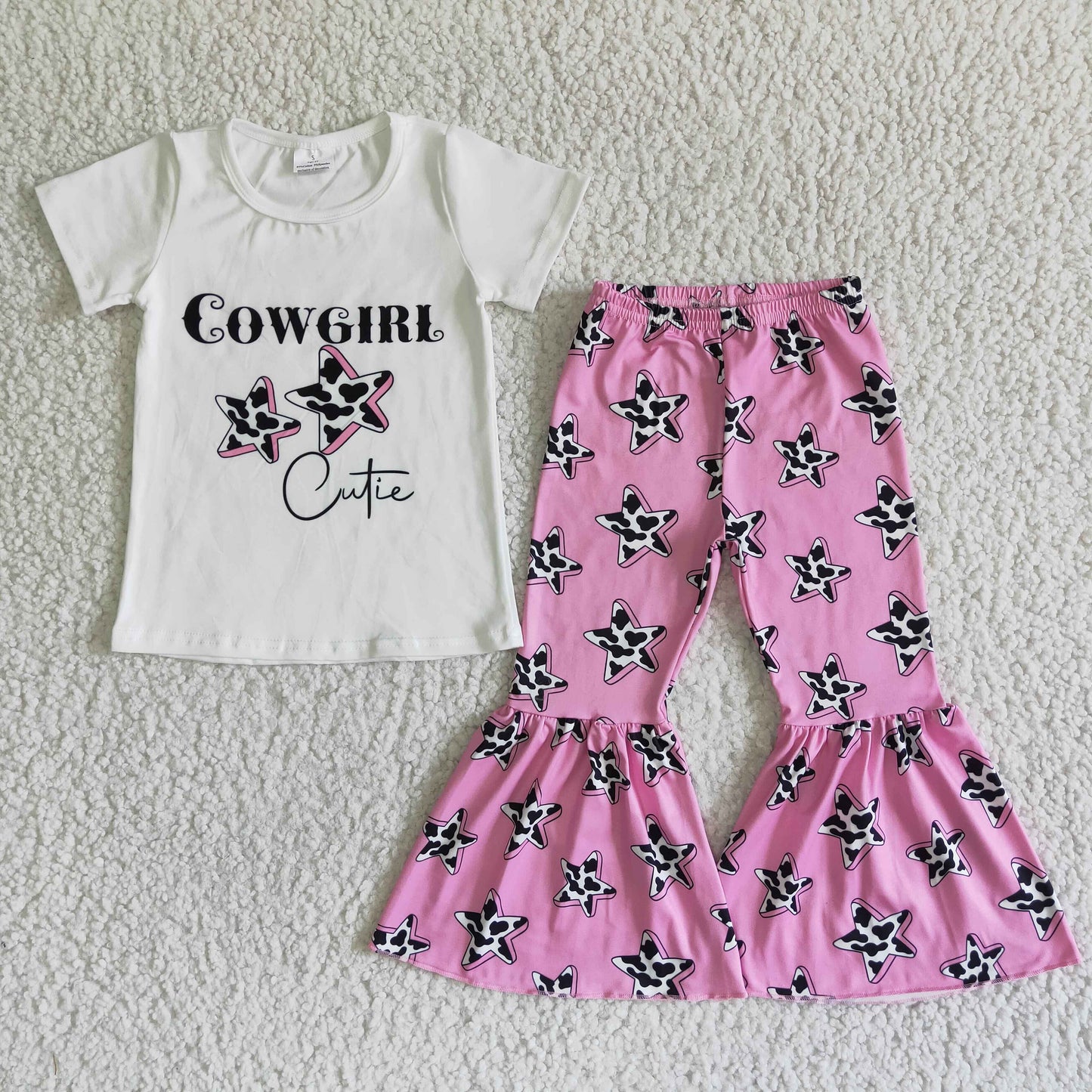 Cowgirl cutie shirt star pants girls western clothes