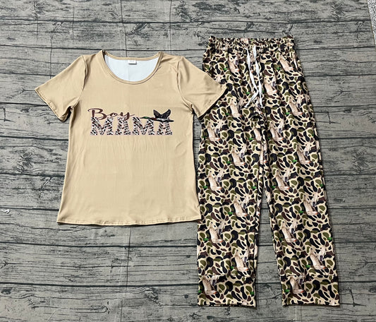 Boy MAMA top duck camo pants adult women outfits
