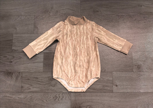 Long sleeves camo baby boy fall active romper