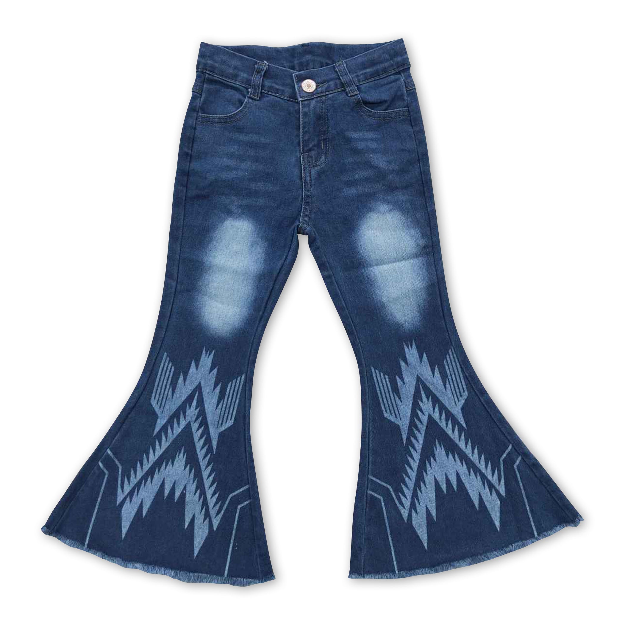 Teenage Girls Jeans 2024 Spring Autumn Casual Fashion Loose Blue Kids Leg  Wide Denim Pants School Children Trousers 2-15 Years - AliExpress