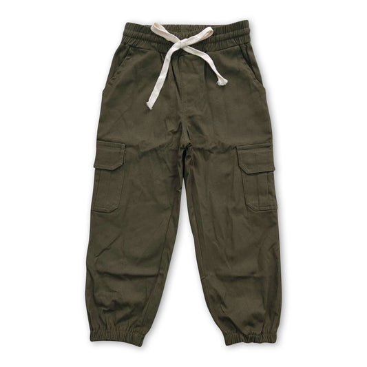 Olive pockets baby kids pants