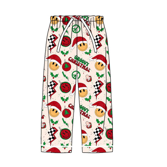 Christmas hat smile adult women sleepwear bottom