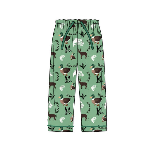 Duck fish print adult sleepwear bottom
