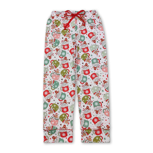 Gingerbread adult women Christmas sleepwear bottom