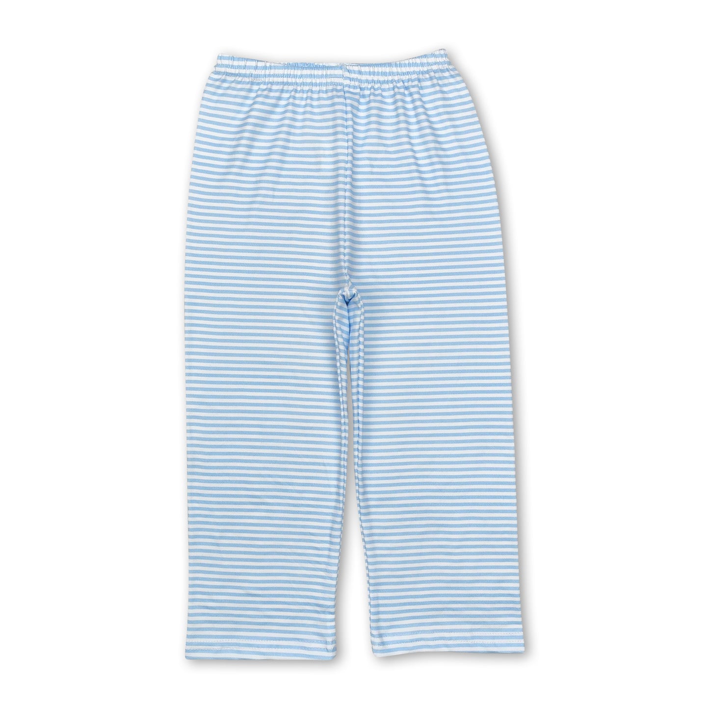 Light blue stripe baby boys leggings